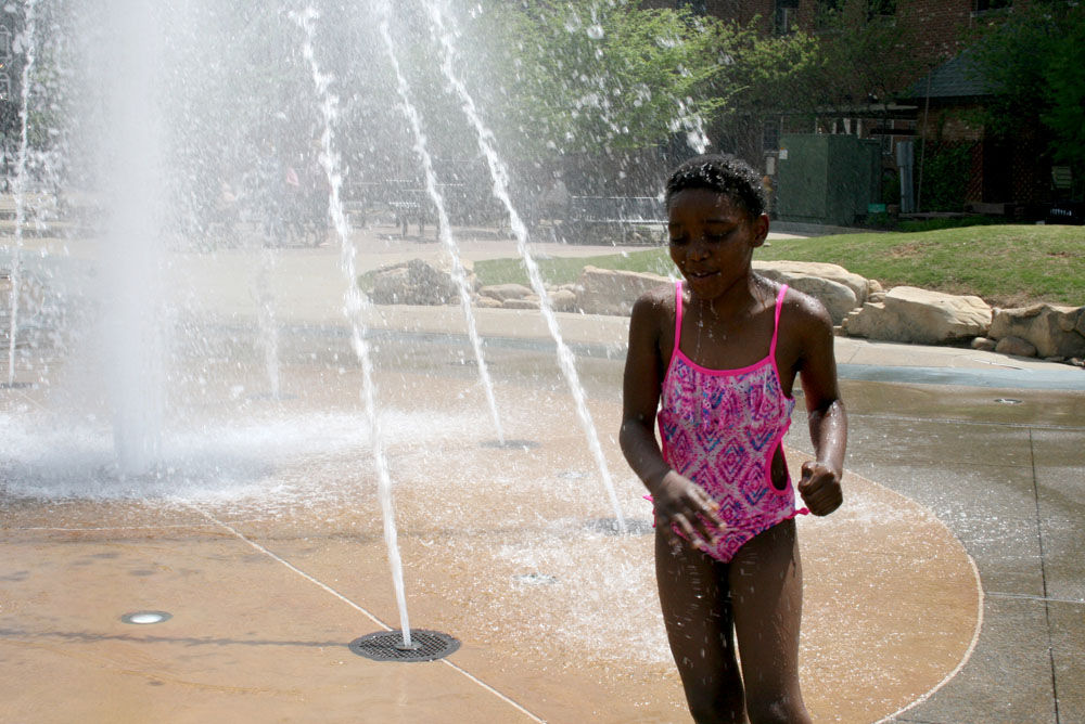 Town Green fountain back in season