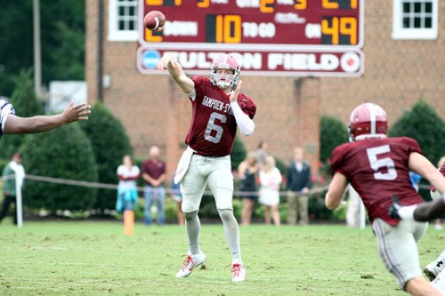 College Football Nance Accounts For Six Tds In Hampden Sydney Win Local Northwestgeorgianews Com