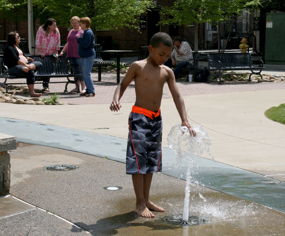 Town Green fountain back in season