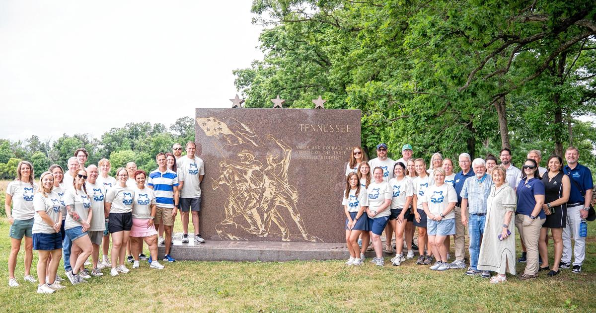 Local teacher visits Gettysburg Gordon Life