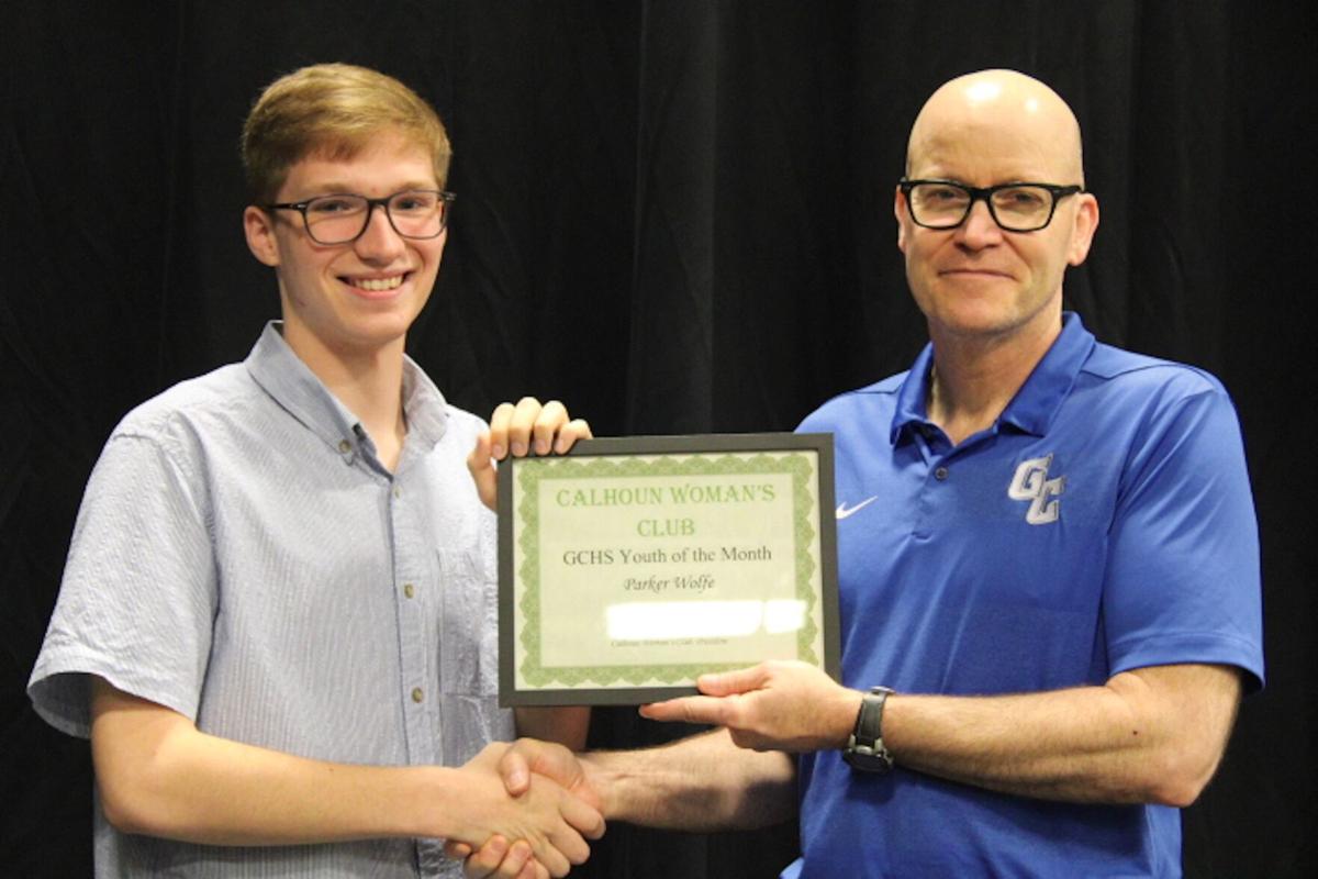 Calhoun Woman's Club April Youths of the Month