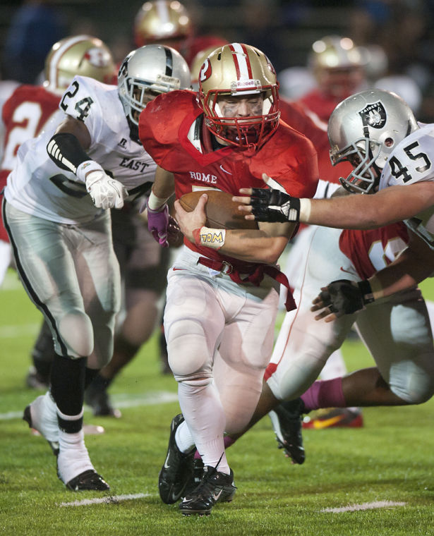 football rome wolves hunt central playoff