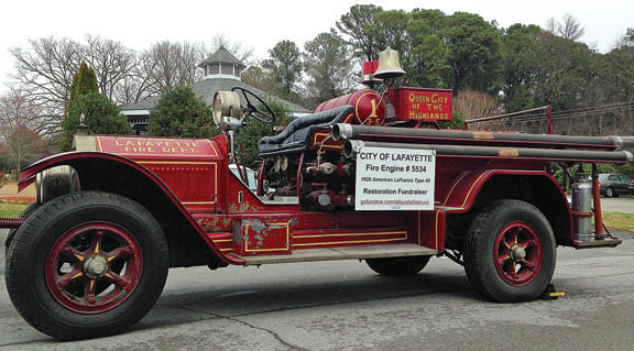 american lafrance fire truck restoration