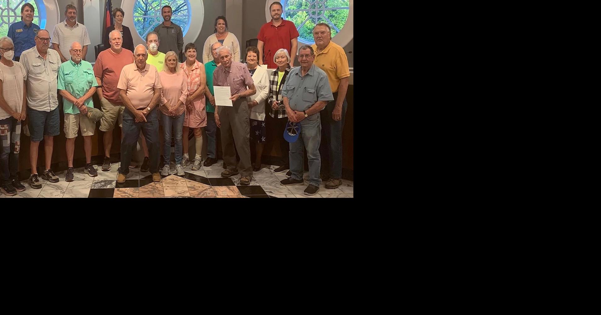 Ringgold recognizes the Catoosa County Veterans Memorial Flag