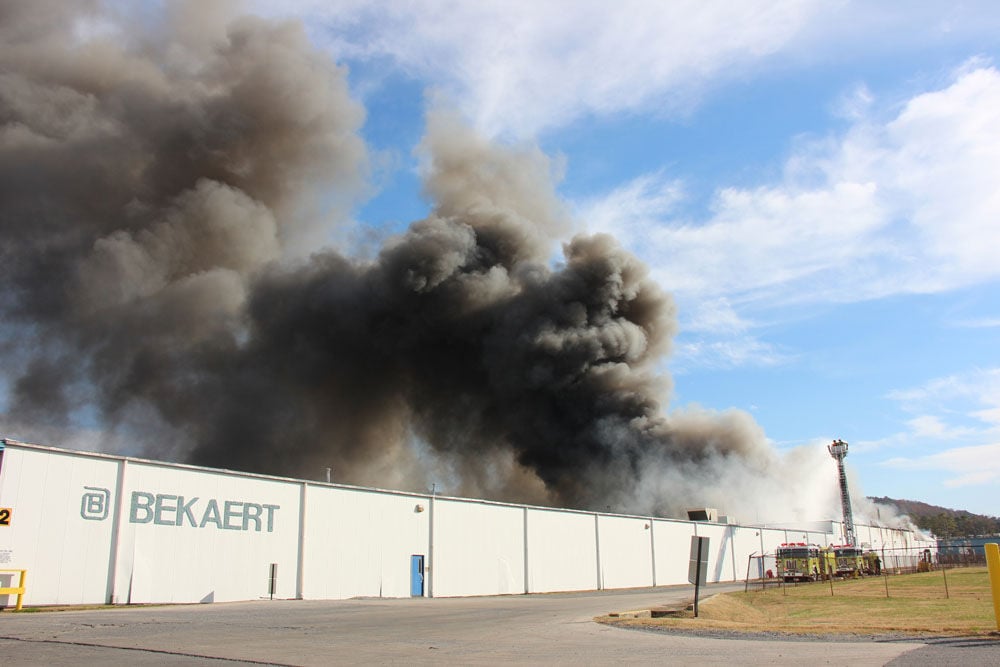 Bekaert Corp. plant fire | Gallery | northwestgeorgianews.com