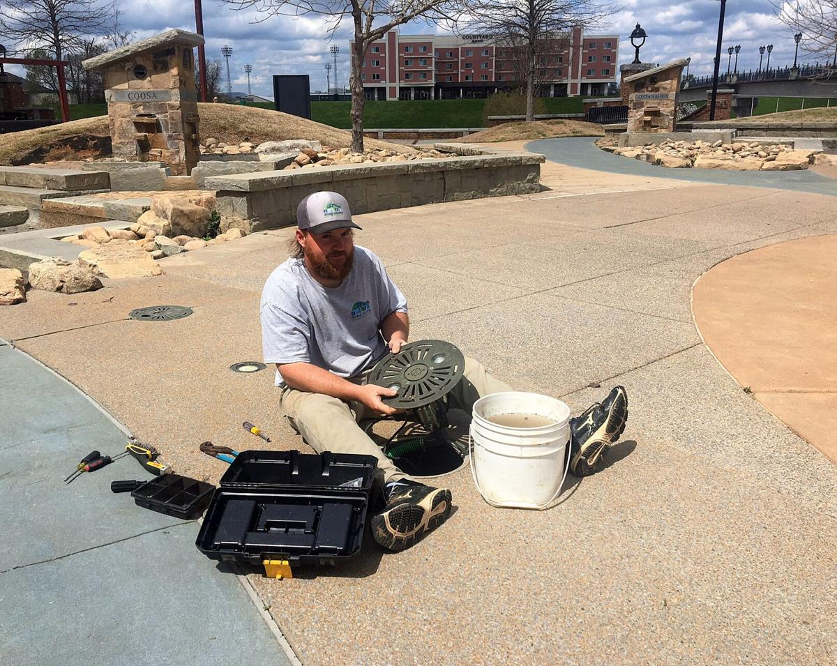 Town Green fountain to reopen April 2