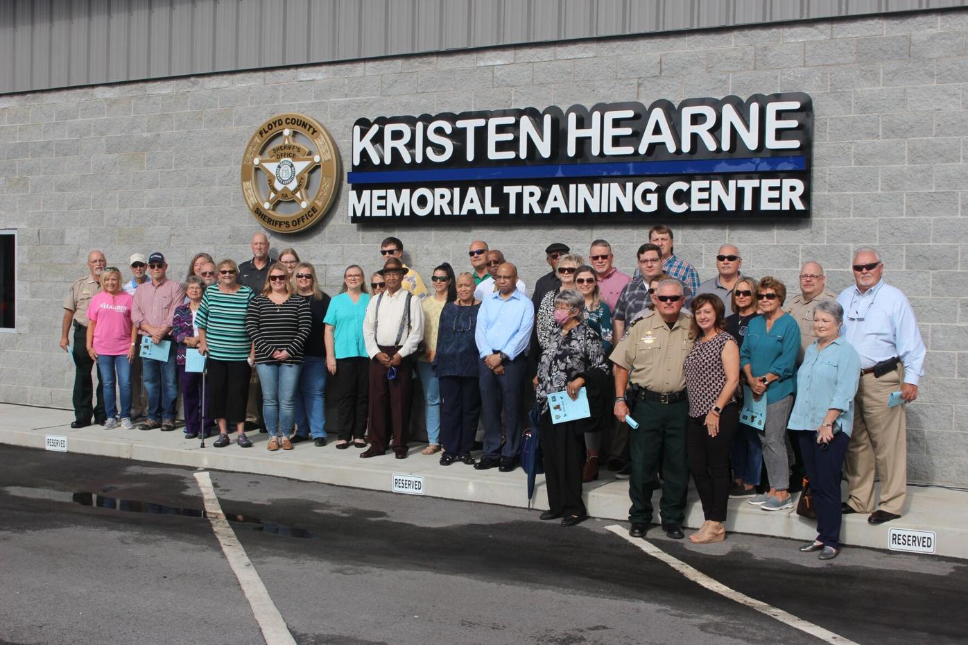 Sheriff's Office officially dedicates training center to Kristen Hearne, celebrates Wall of Honor