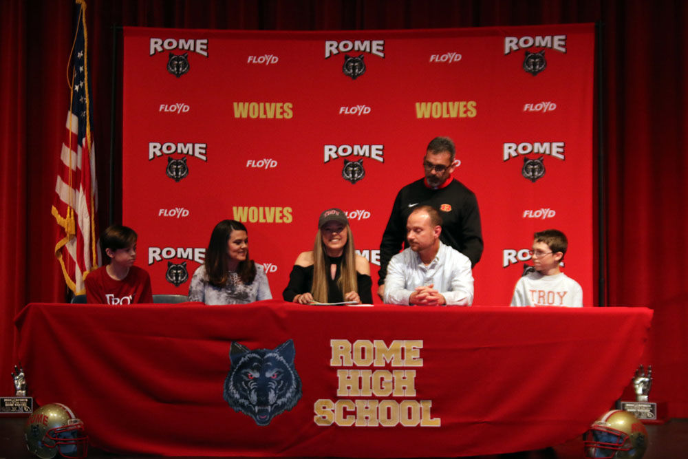 Rome High’s Karley Baker
