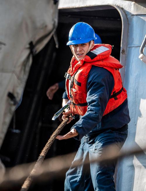 Rossville native serves aboard USS Milius