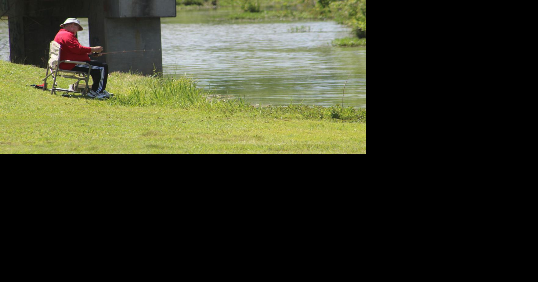 Gone fishing Aragon's mill pond reopens to the public with social