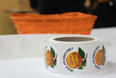 Georgia voter stickers