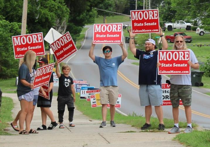 Colton Moore supporters
