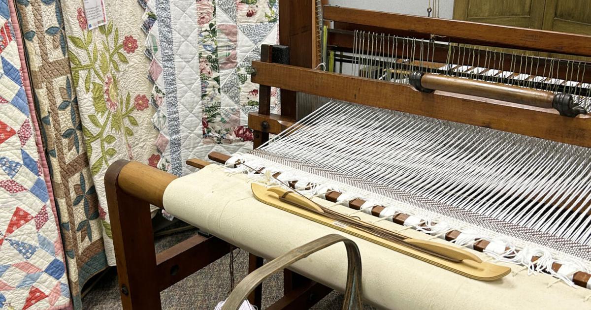Historical society displays new loom for August as part of month-long ...