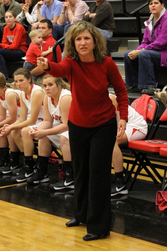 Sonoraville coach Stephanie Caudell