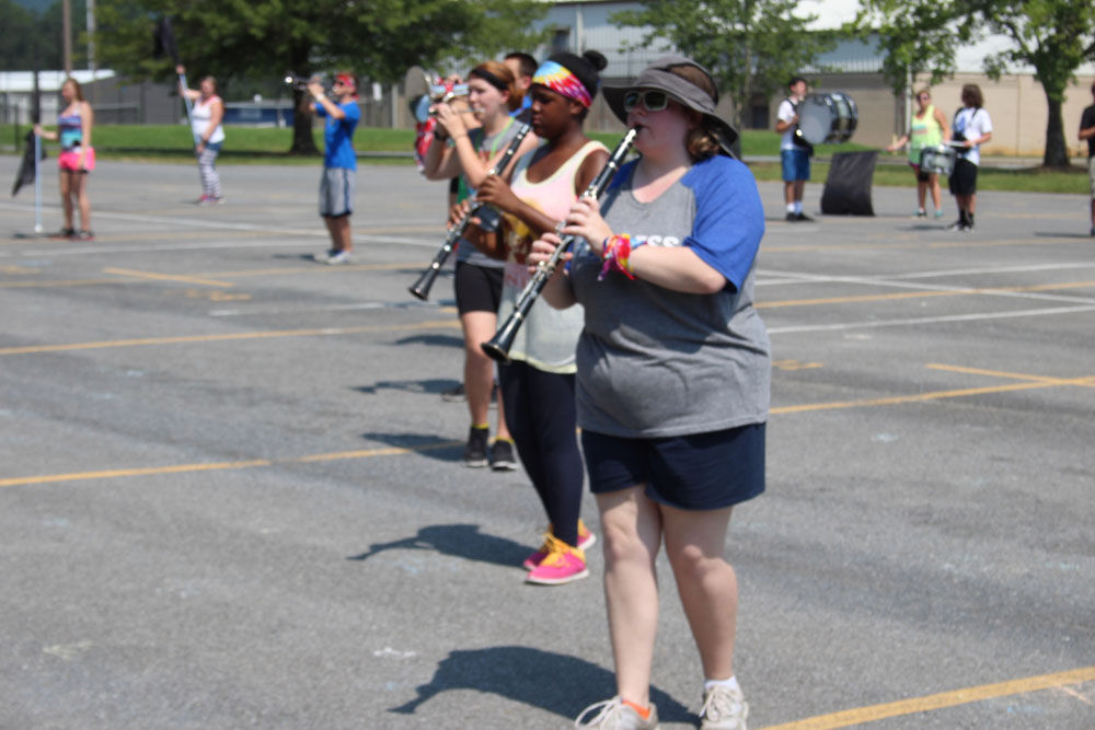 Armuchee High band camp