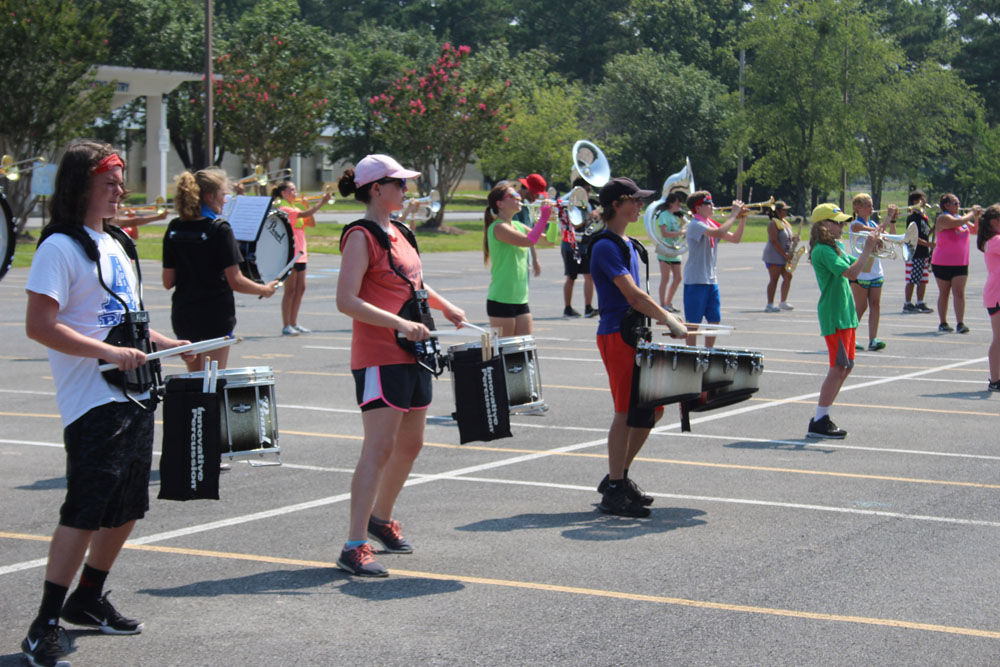 Armuchee High band camp