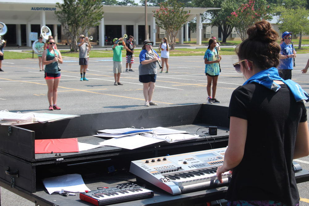 Armuchee High band camp