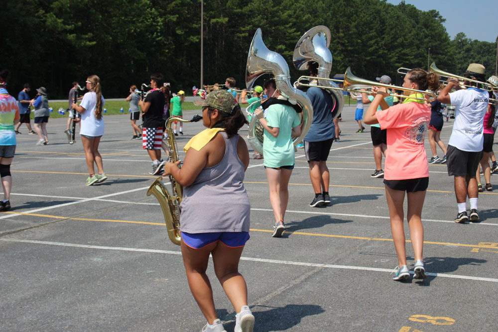 Armuchee High band camp