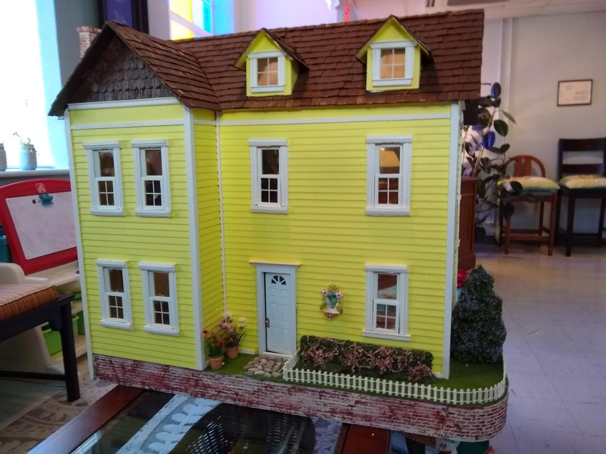 Girl Scouts donated doll house to Exchange Club Family Resource Center