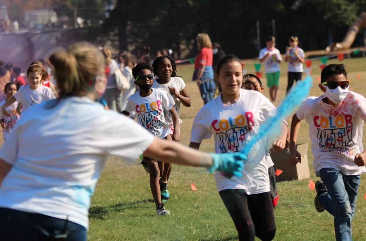 Clouds of color: West End color run back on after COVID delay