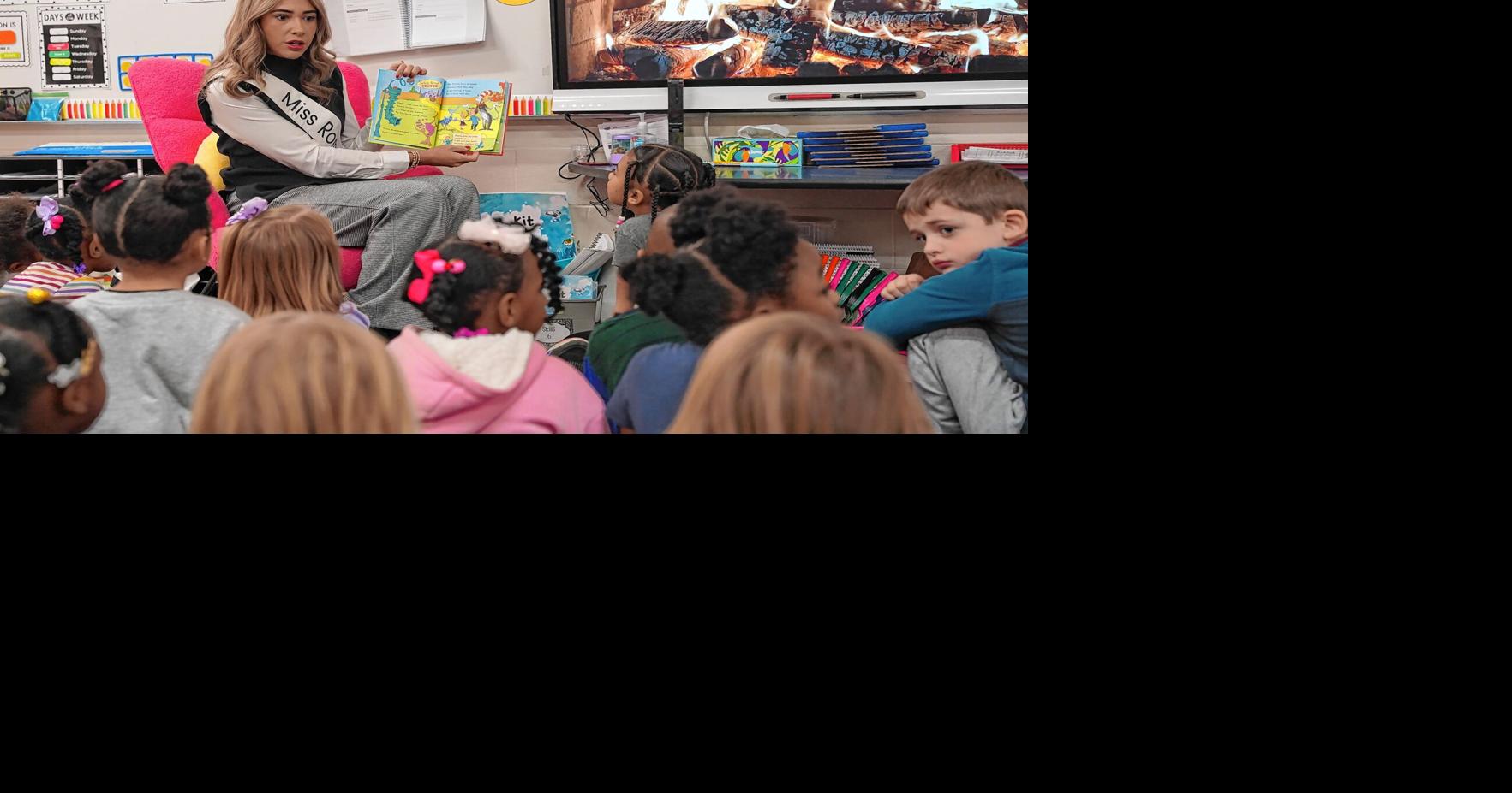 The Importance of Health and Wellness: Miss Rome visits local schools ...