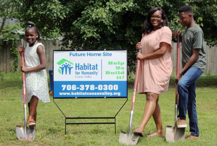 Habitat for Humanity breaks ground on new home in Aragon