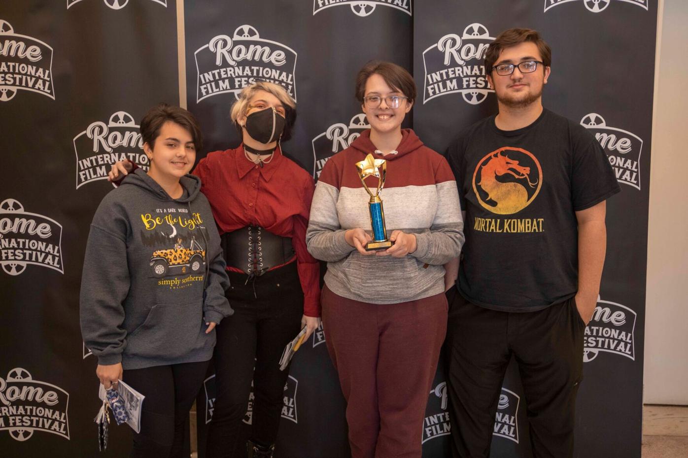 Two groups from the Floyd County College and Career Academy awarded at RIFF