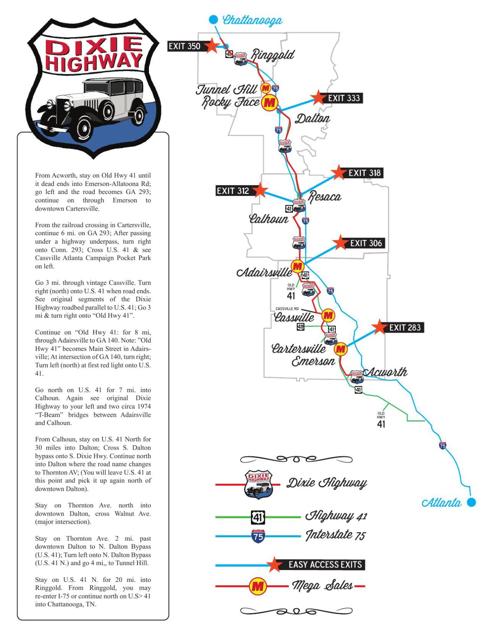 Dixie Highway Yard Sale Map Northwestgeorgianews Com