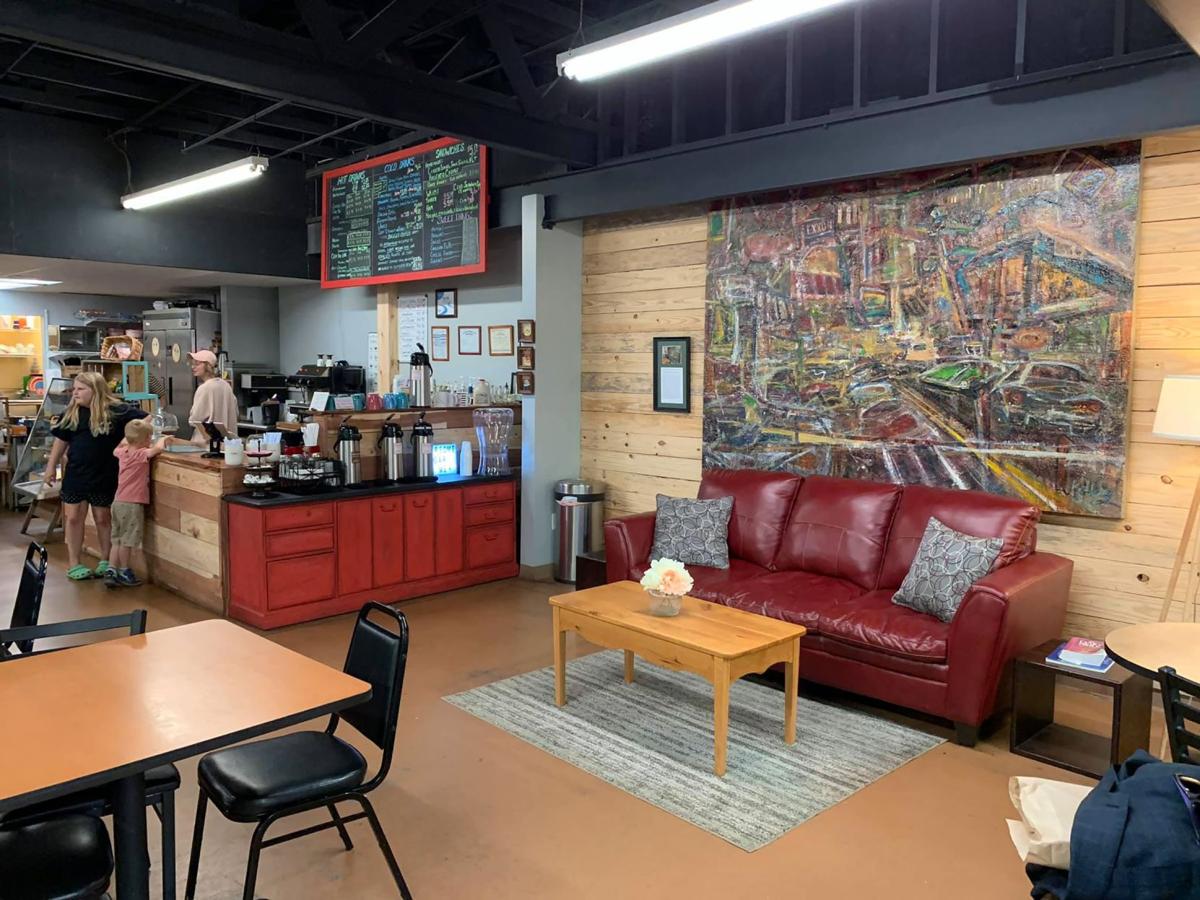 Huge Abstract Painting Of Ringgold By Keith Abney At Caffeine