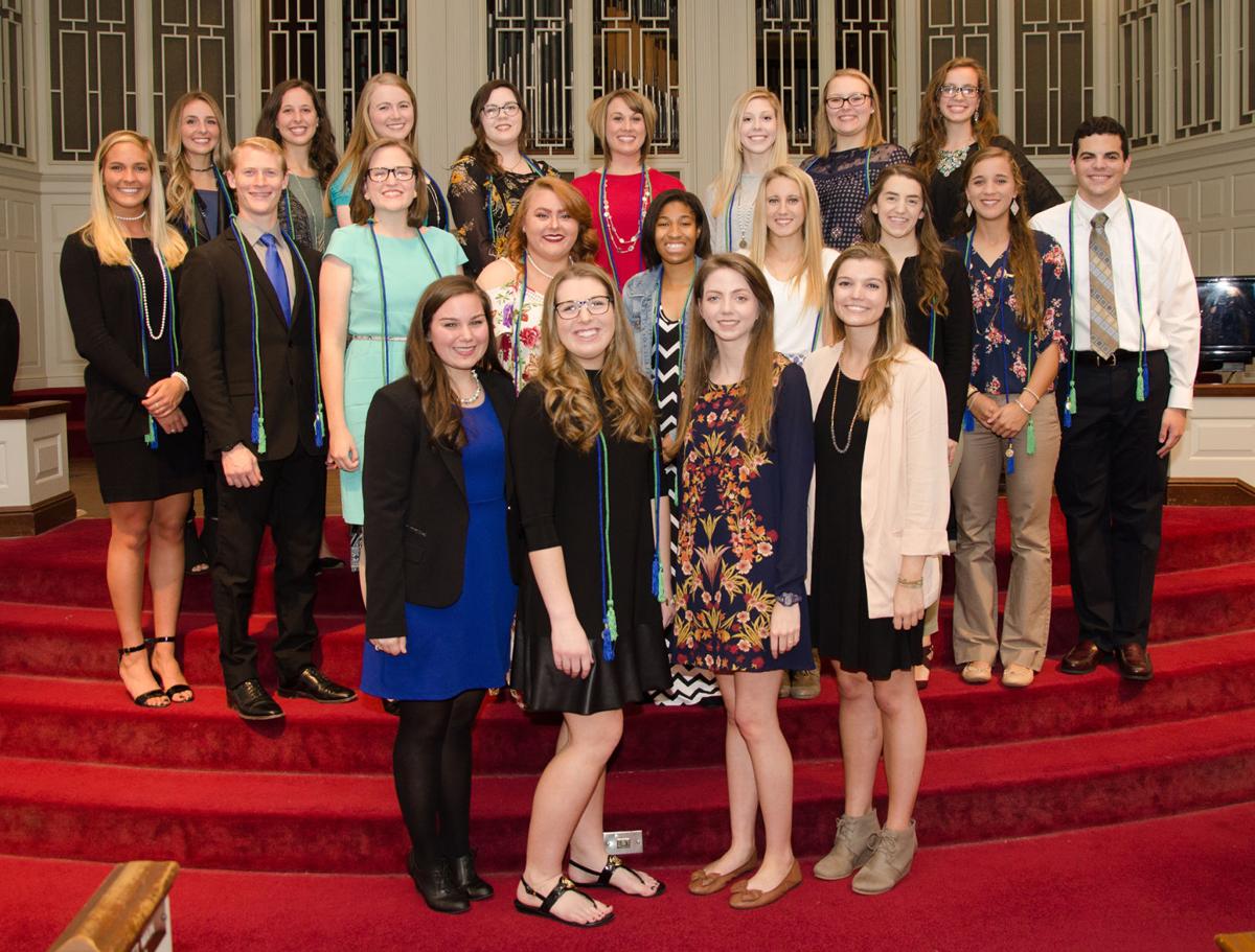 Shorter's Alpha Chi Honor Society inducts new members