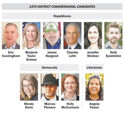 14th District Congressional candidates, May 2022 primary