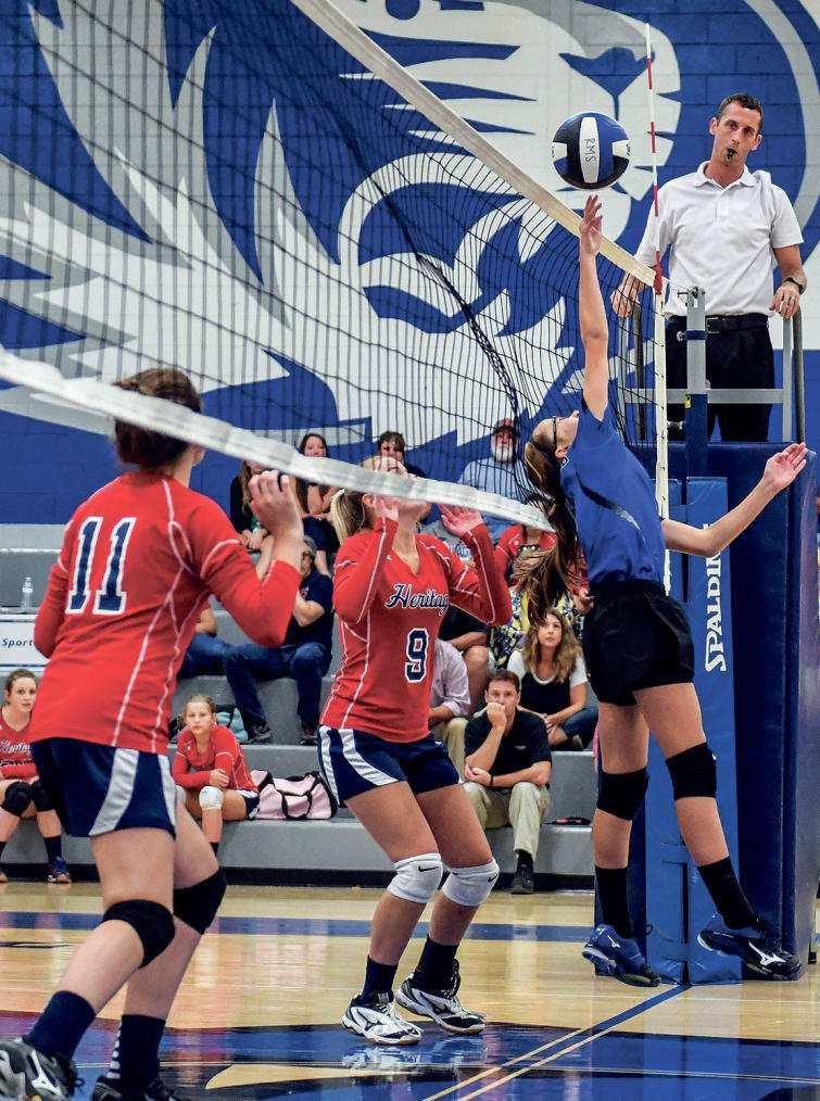 Middle School Volleyball Ringgold Falls To Heritage Northwestgeorgianews Com