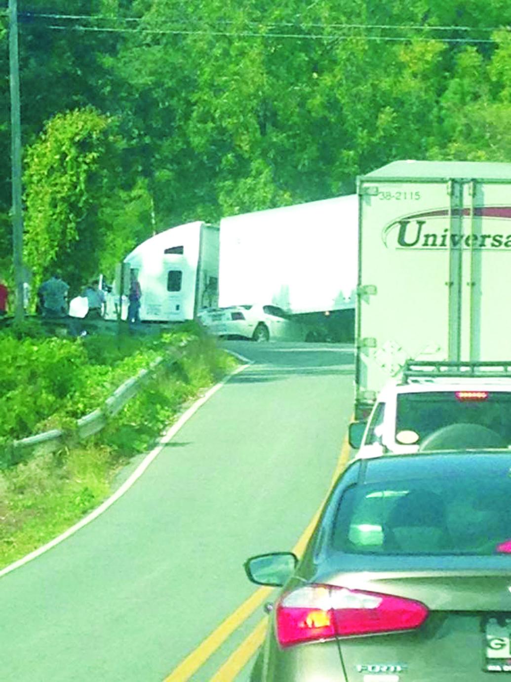 Accident on Highway 53 leaves driver “lucky to be alive” The Calhoun