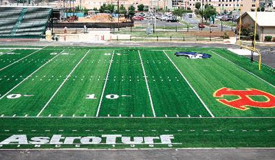 New Era Unfolds Artificial Surface Gives Barron Stadium A