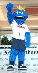 Braves introduce new mascot 