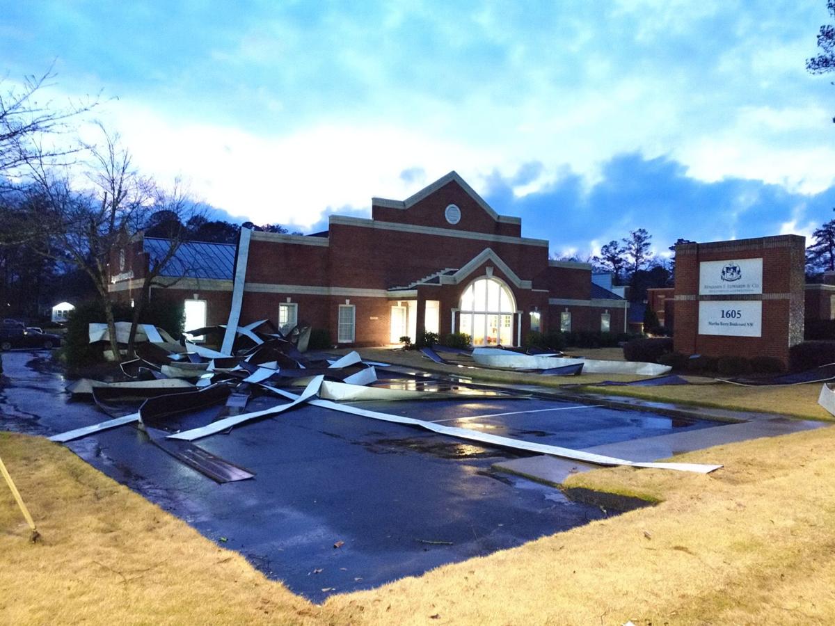 Storms leaves trail of damage around the county