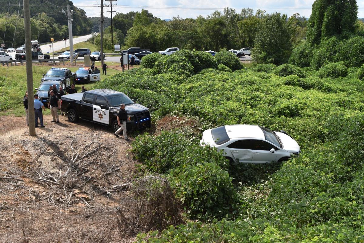High speed chase ends in crash