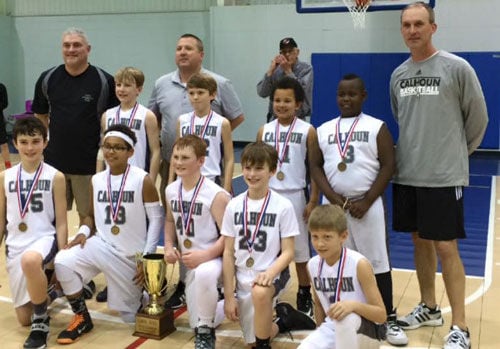 Youth Basketball: Two Calhoun Rec Dept. Teams Win State Championships 