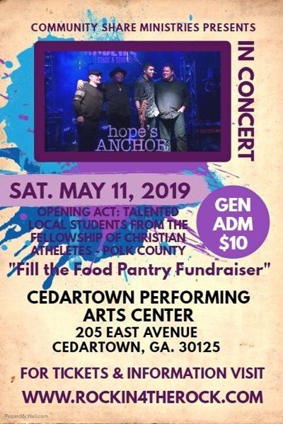 Concert Coming Up At Cpac To Raise Money For Community Share