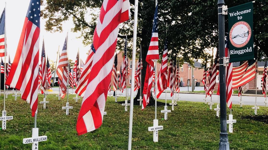 Ringgold Buys 300 American Flags Ahead Of Annual Veteran S Day Tribute Local Northwestgeorgianews Com