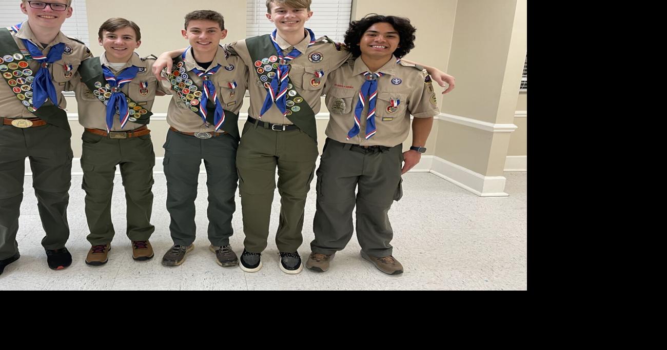 Five Troop 113 Scouts earn rank of Eagle Local News