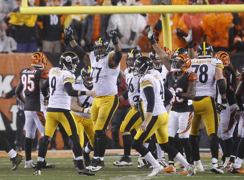 Steelers pull out wild 18-16 playoff win after Bengals' ugly meltdown