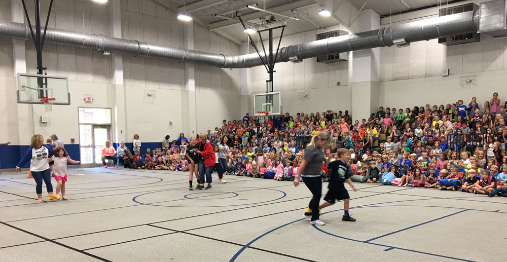 Johnson Elementary color run
