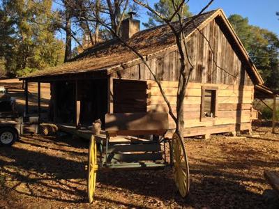 Not Just A Log Cabin But A Peek Into The Past Polkfishwrap