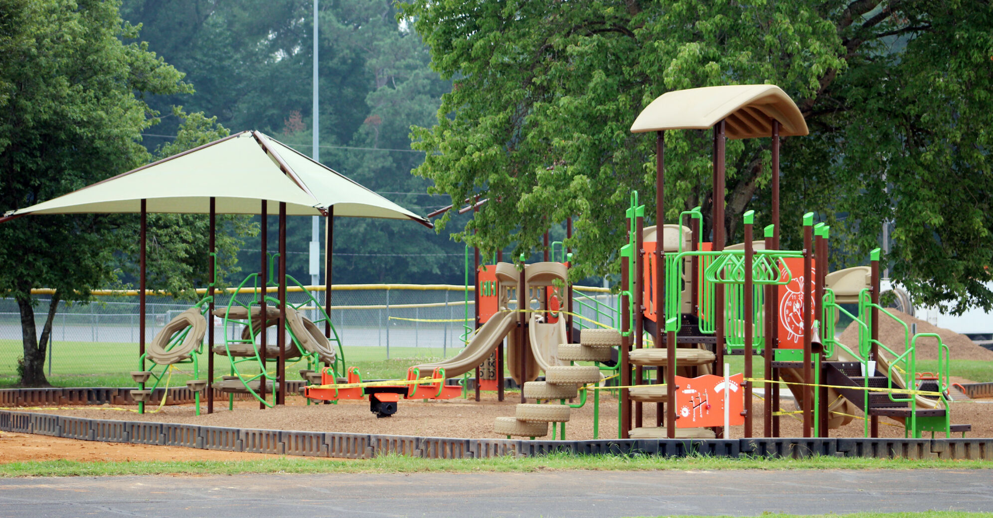 New Rockmart playground close to being complete at Nathan New Rockmart playground close to being complete at Nathan