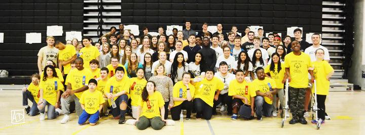 Special Olympics Gordon County Holds Annual Basketball Skills