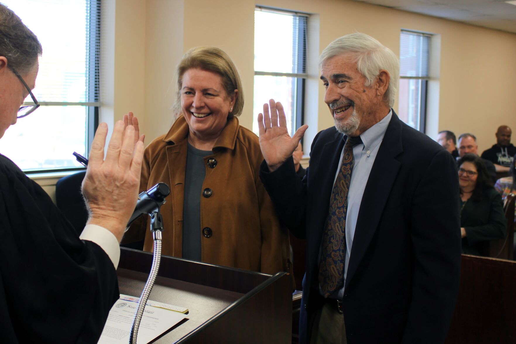 Floyd Commissioners, Sheriff, DA, others sworn in for 2025 terms ...