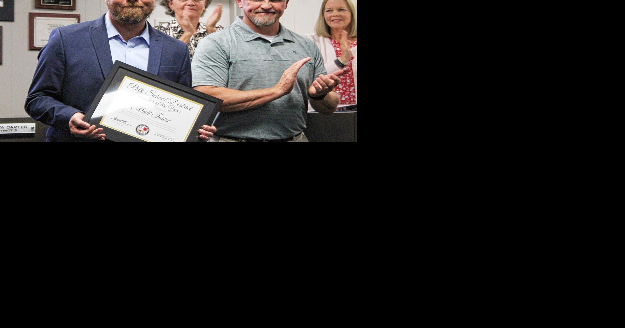 CMS teacher earns Polk School District Educator of the Year
