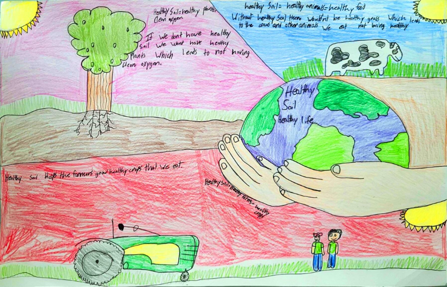 World Food Day Poster Drawing