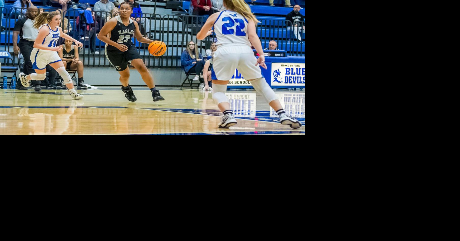 Lady Eagles finish strong to down rival Model Sports